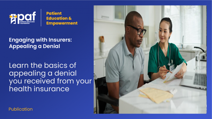 Engaging with Insurers: Appealing a Denial