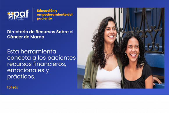 Folleto: Directorio de Recursos Sobre el Cáncer de Mama