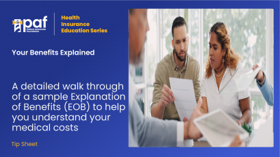 Your Benefits Explained Tip Sheet