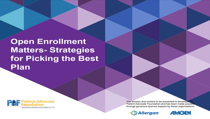 Migraine Matters: Open Enrollment Matters