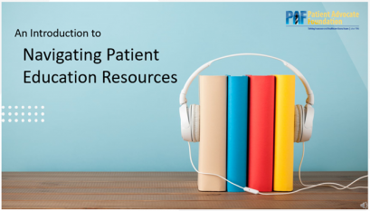 Navigating Patient Education Resources