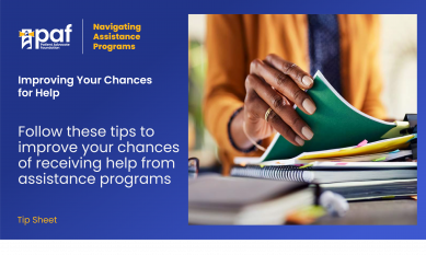 Navigating Assistance Programs: Improving Your Chances for Help