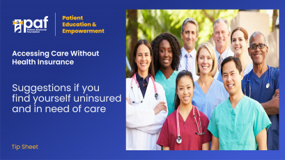 Accessing Care Without Health Insurance