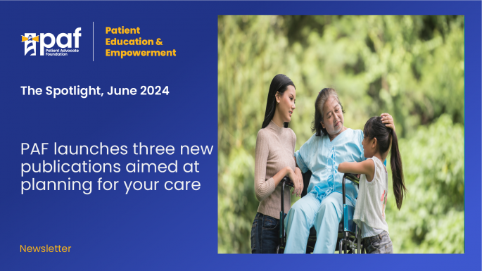 The Spotlight: June 2024, New Publications Aimed at Planning for Your Care