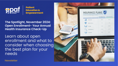 The Spotlight, November 2024: Open Enrollment, Your Annual Health Insurance Check-Up
