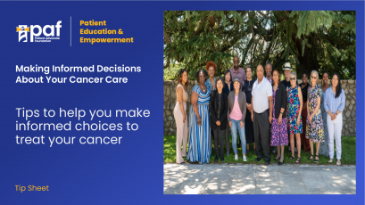 Making Informed Decisions About Your Cancer Care