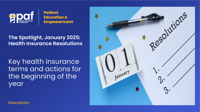 The Spotlight, January 2025: Health Insurance Resolutions