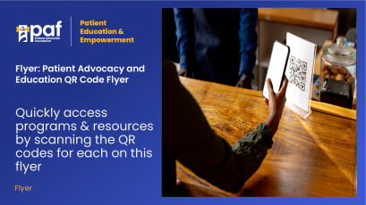 Flyer: Patient Advocacy & Education Programs