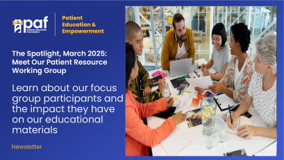 The Spotlight, March 2025: Meet Our Patient Resource Working Group