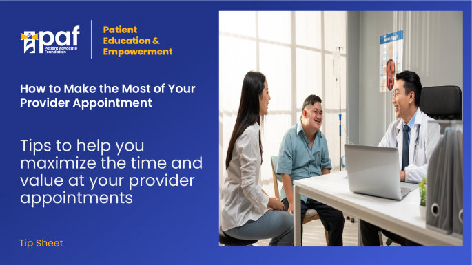 How to Make the Most of Your Provider Appointment