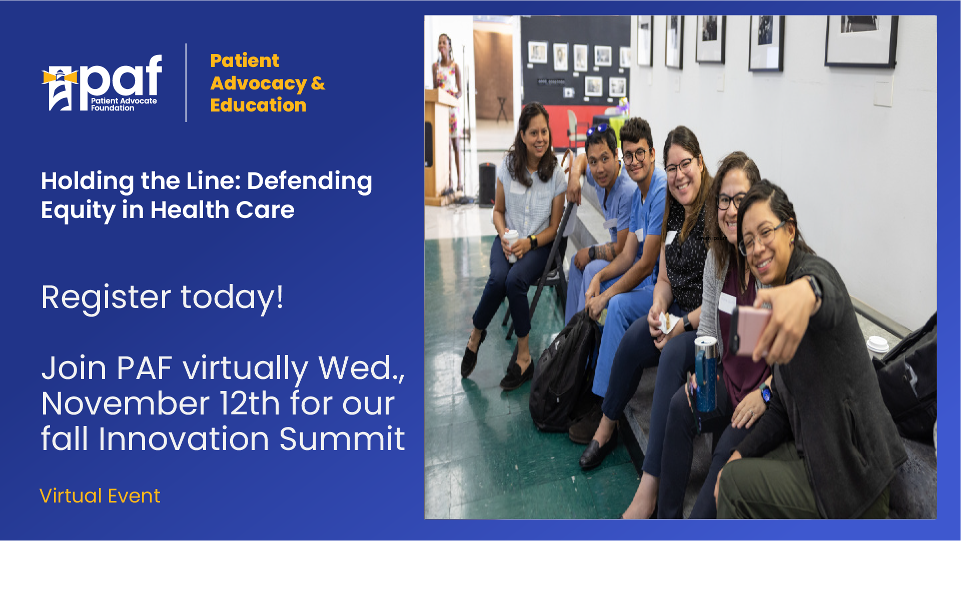 Virtual Innovation Summit- Holding the Line: Defending Equity in Health Care