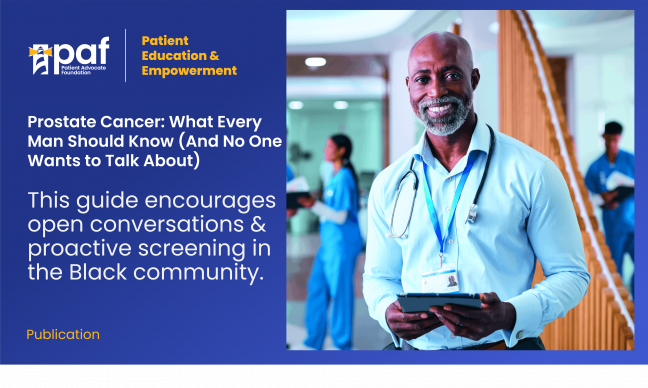 Prostate Cancer: What Every Man Should Know