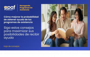 Cómo mejorar la probabilidad  de obtener ayuda de los  programas de asistencia