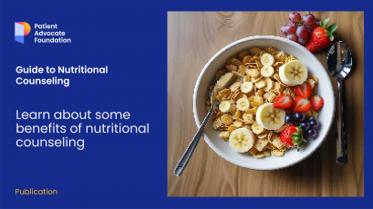 Guide to Nutritional Counseling