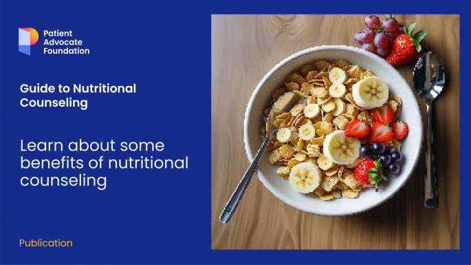 Guide to Nutritional Counseling